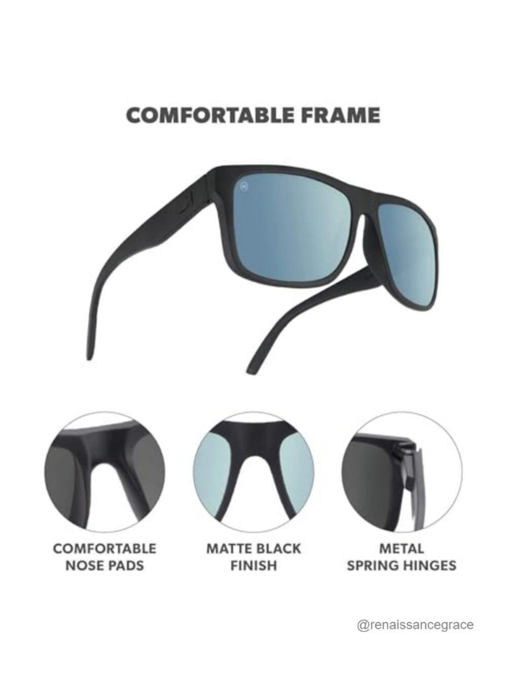 Large Polarized Sunglasses UV400 Protection Unisex